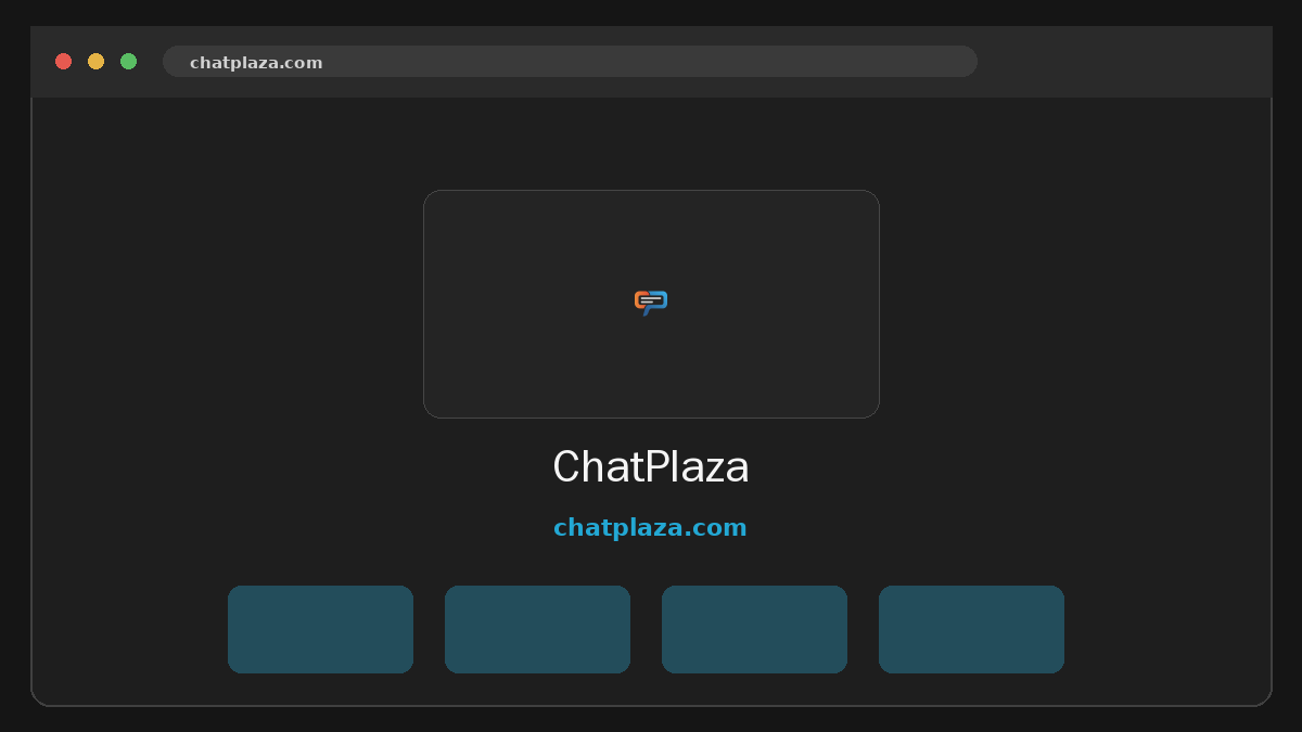 ChatPlaza · Voorbeeld van