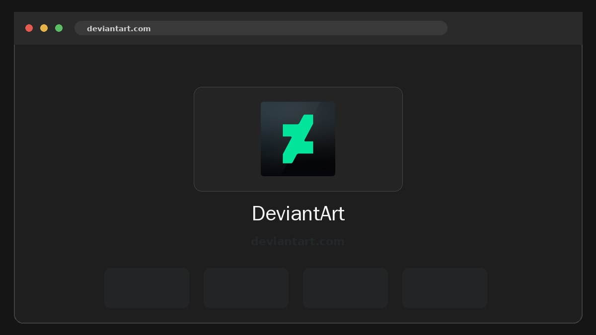 DeviantArt · Voorbeeld van