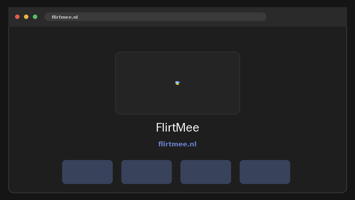 FlirtMee · Voorbeeld van