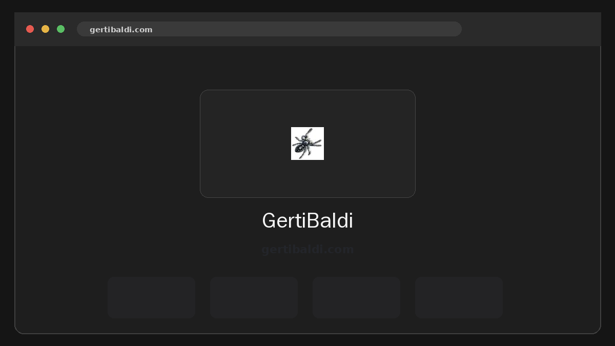 GertiBaldi · Voorbeeld van