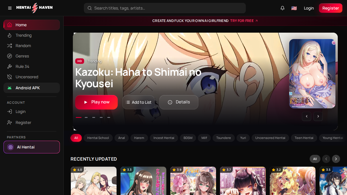 Hentai Haven · Voorbeeld van