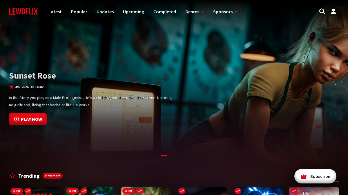 LewdFlix · Voorbeeld van