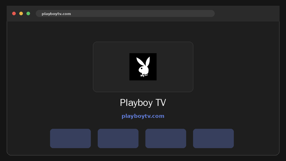Playboy TV · Voorbeeld van