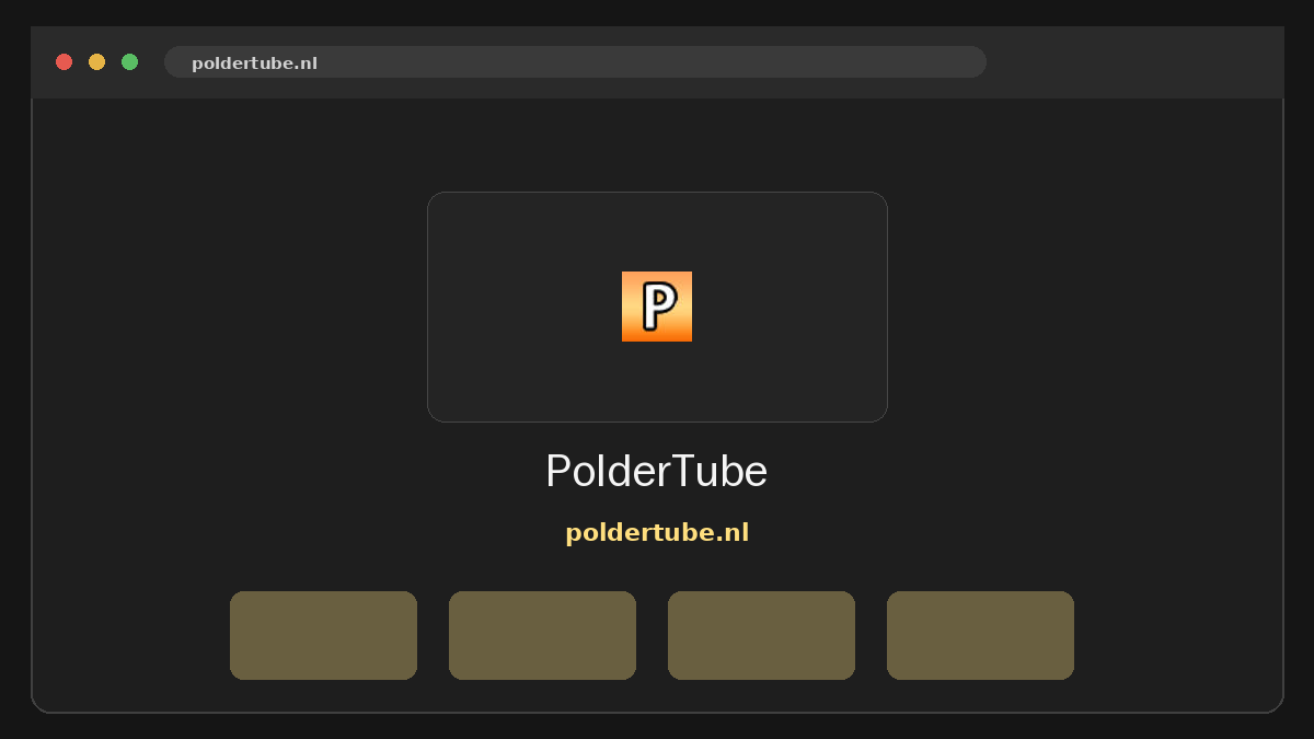 PolderTube · Voorbeeld van