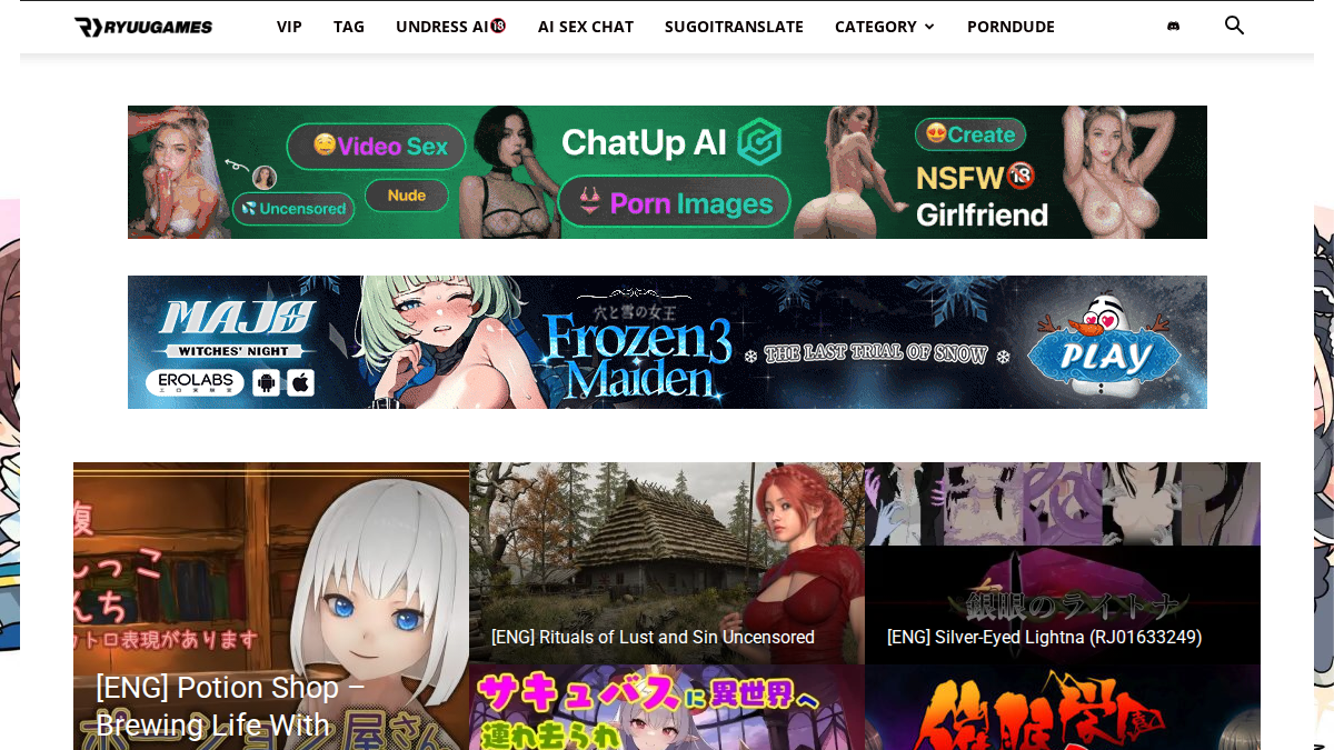 RyuuGames · Voorbeeld van