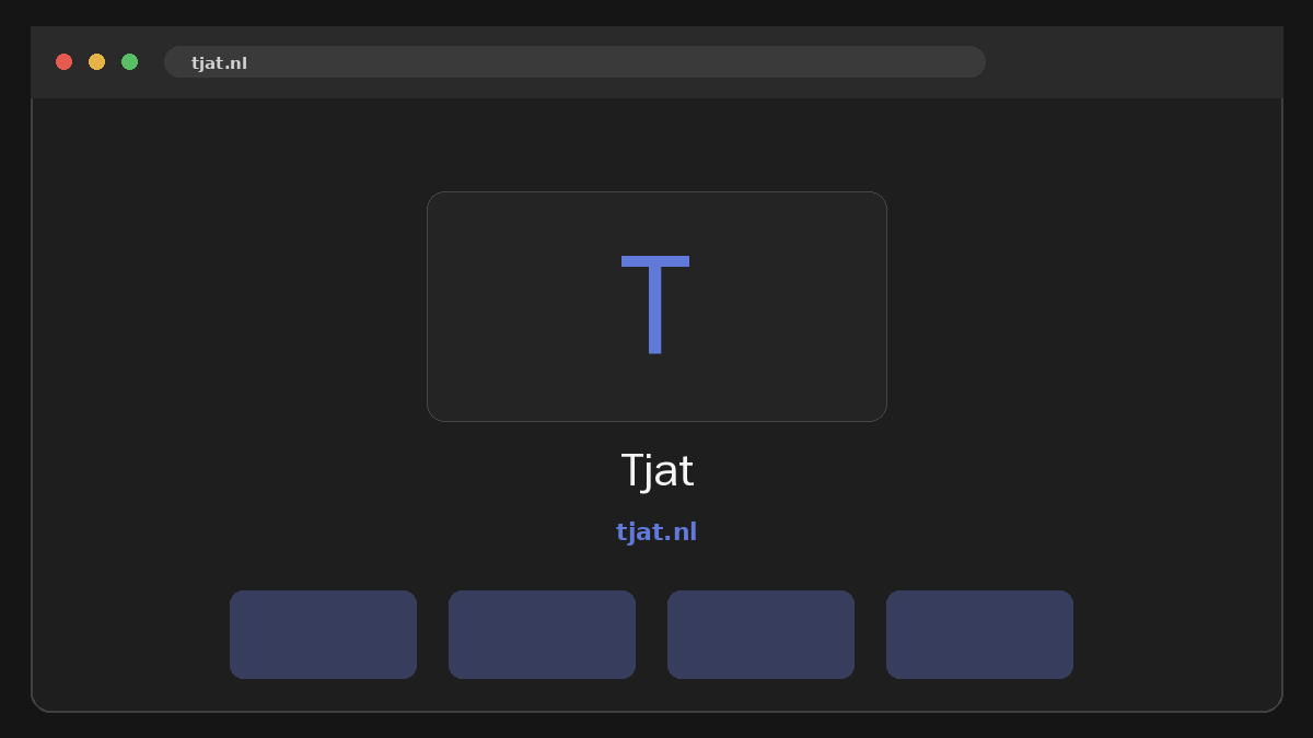 Tjat · Voorbeeld van