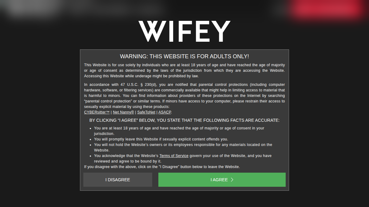 Wifey · Voorbeeld van